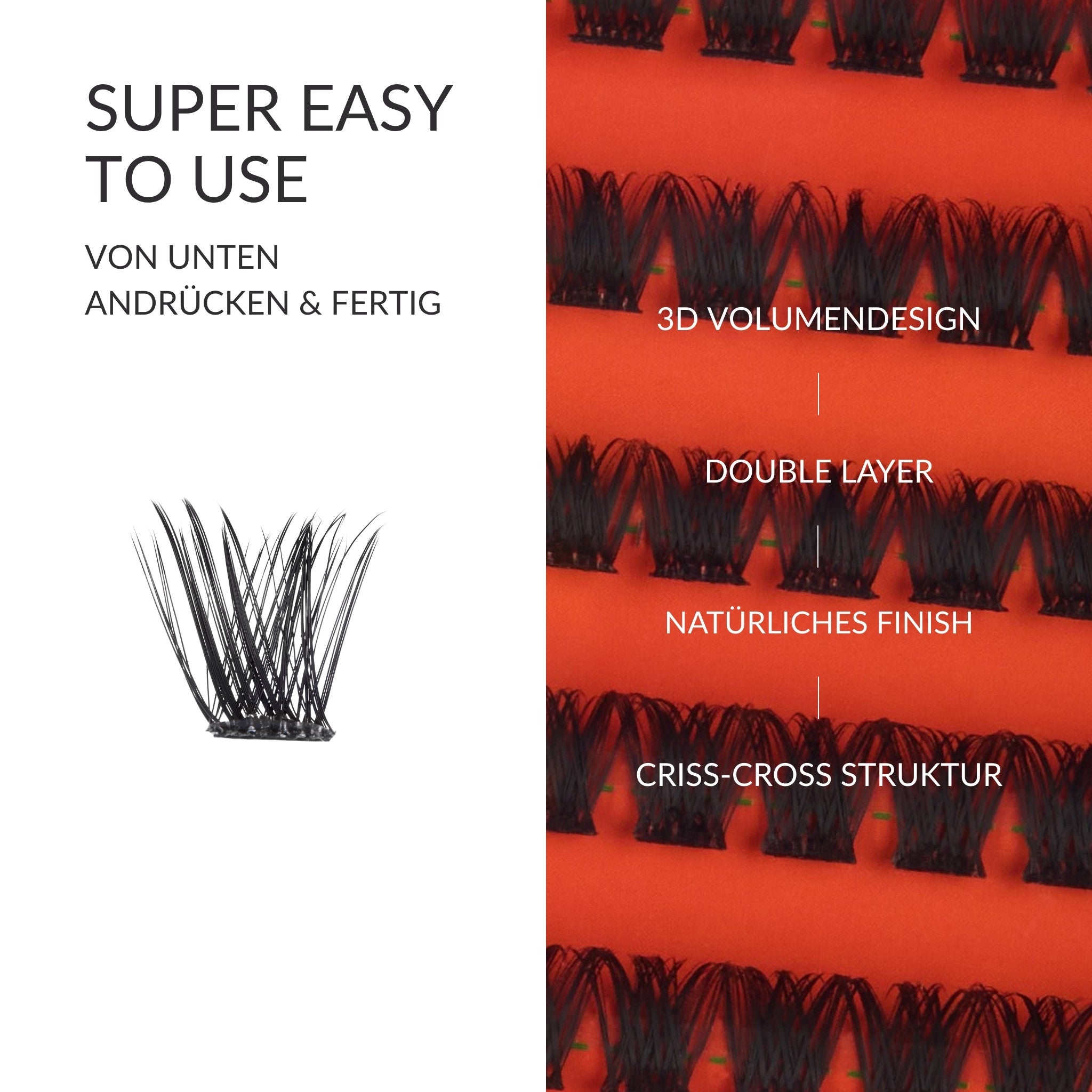 Faux-cils Press On - Masquerade